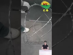 BTO-16 2.8MM SCHWELLWLANK heißgewalzte Grenze der Ukraine Concertina Razor Wire