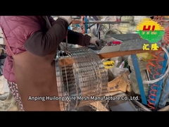 2.8mm Durchmesser 600mm Rostdichtes Rasierbalg Stacheldraht Stärker Dauerhafter