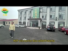 Sicherheit Putanka Draht, um den Vormarsch von Panzern zu verhindern