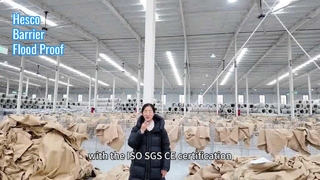 Hesco Barriers Starker Hochwasserschutz