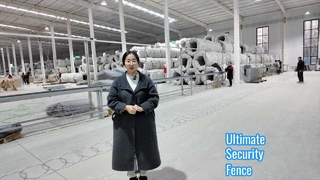 Flache Stacheldrahtproduktion CBT 65 Sicherheitszaun mit Stacheldraht