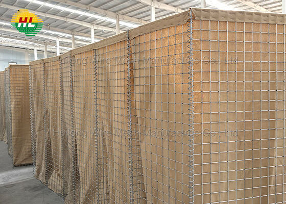 Foldable Defensive Barrier For Gabions Defense Emergency Bunker Blast Wall Barrier Blast Wall Hesco Defensive Barrier Bastion Price