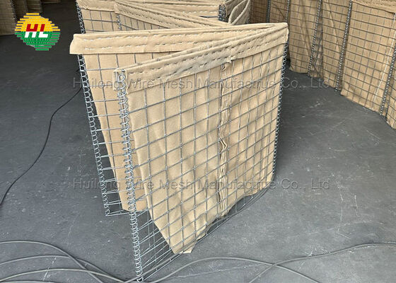 Klappbare Verteidigungsbarriere für Gabions Verteidigungs Notfallbunker Blastwall Barriere Blastwall Hesco Verteidigungsbarriere Bastion Preis
