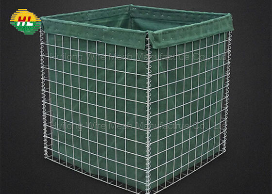 Gabions Abwehrschranke Hesco Wall Bastion Box Schussweite Zaun Geotextil Sandbehälter Verzinkte Sandschranke