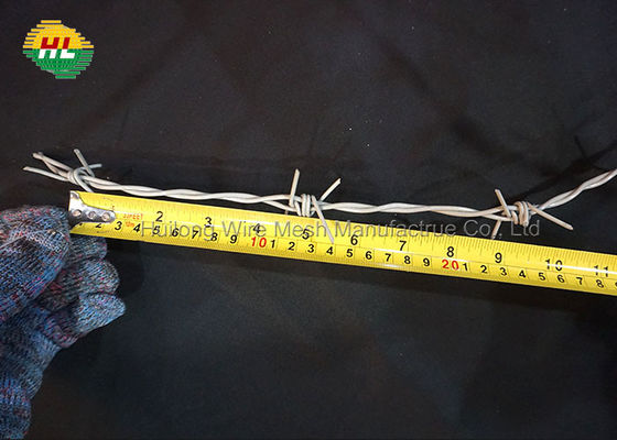 HUILONG Arame Farpado galvanisierte Rasiermesser-Stacheldraht, normale Torsion Barb Wire Roll