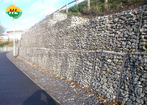 100x120mm sechseckiges Gabion Kastenwetter beständig für Verdammungs-Wiederherstellung