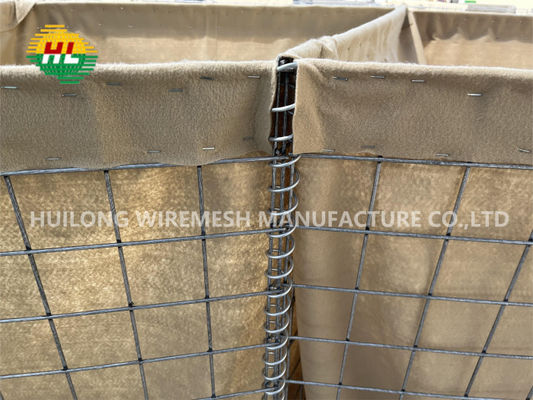 Defensive Sperren der Armee-Wand-Bastions-3mm Hesco versanden Militärflut