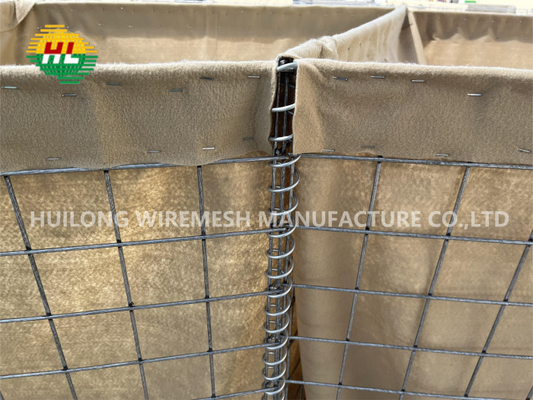 Defensive Sperren der Armee-Wand-Bastions-3mm Hesco versanden Militärflut